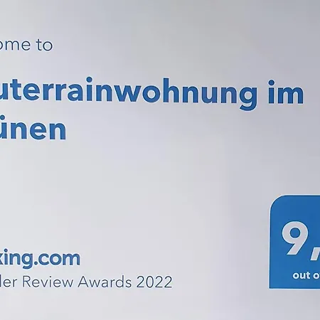 Souterrainwohnung Im Gruenen Apartmán Witten