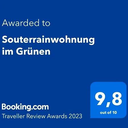 Apartment Souterrainwohnung Im Gruenen Witten